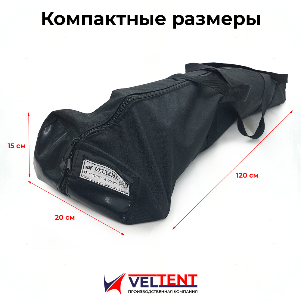 Торговая палатка 2х2 м белая с каркасом 3 Торговая палатка 2х2 м белая с каркасом — изображение 3